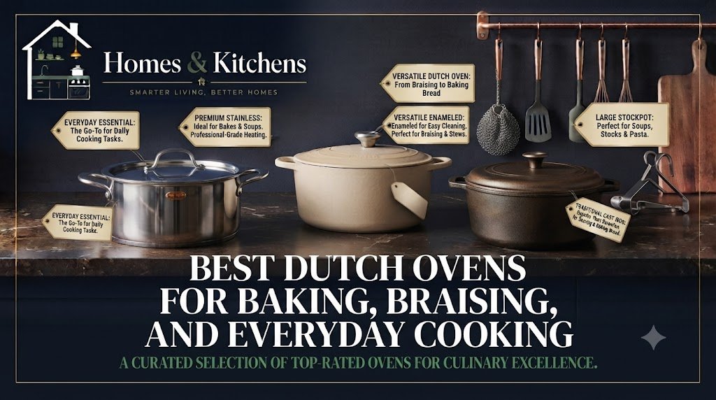 Best Dutch Ovens for Baking, Braising, and Everyday Cooking