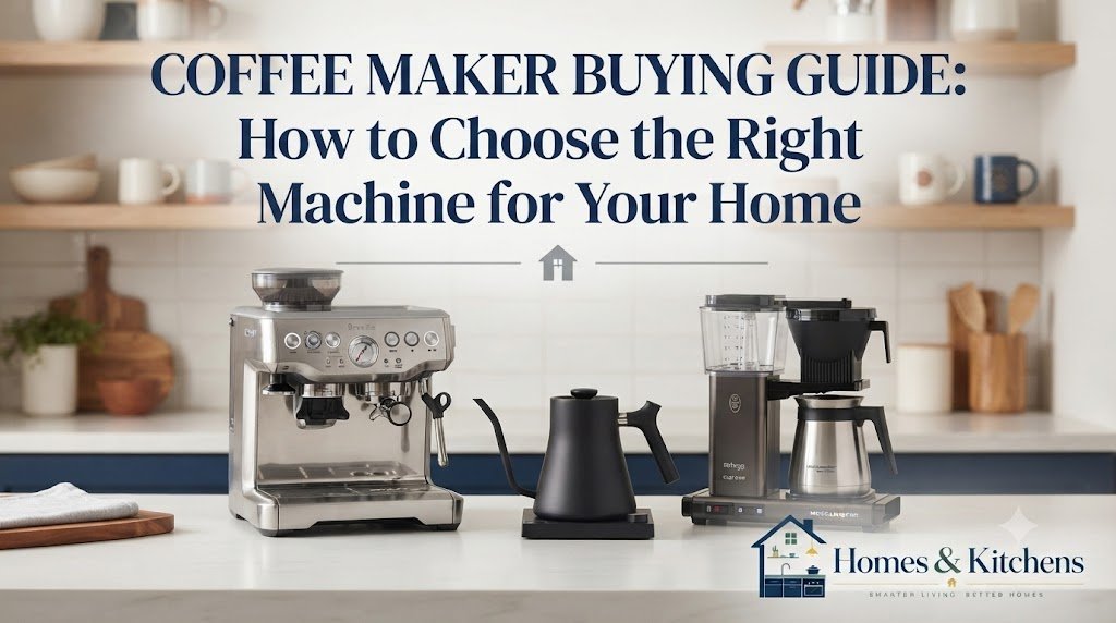 Coffee Maker Buying Guide: How to Choose the Right Machine for Your Home