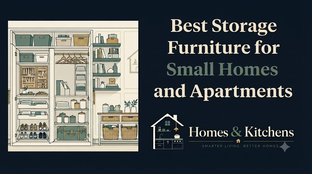 Best Storage Furniture for Small Homes and Apartments