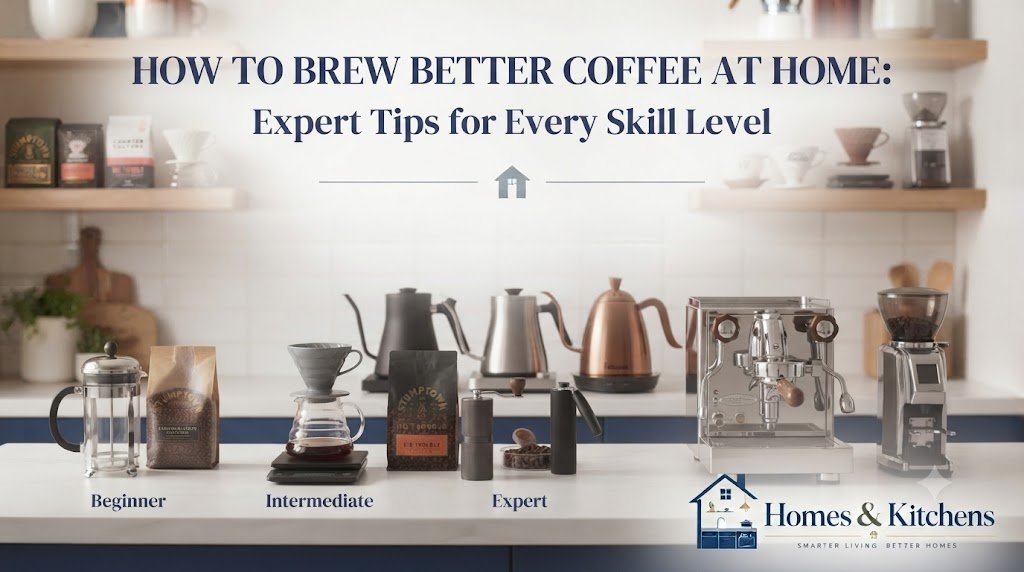 How to Brew Better Coffee at Home: Expert Tips for Every Skill Level