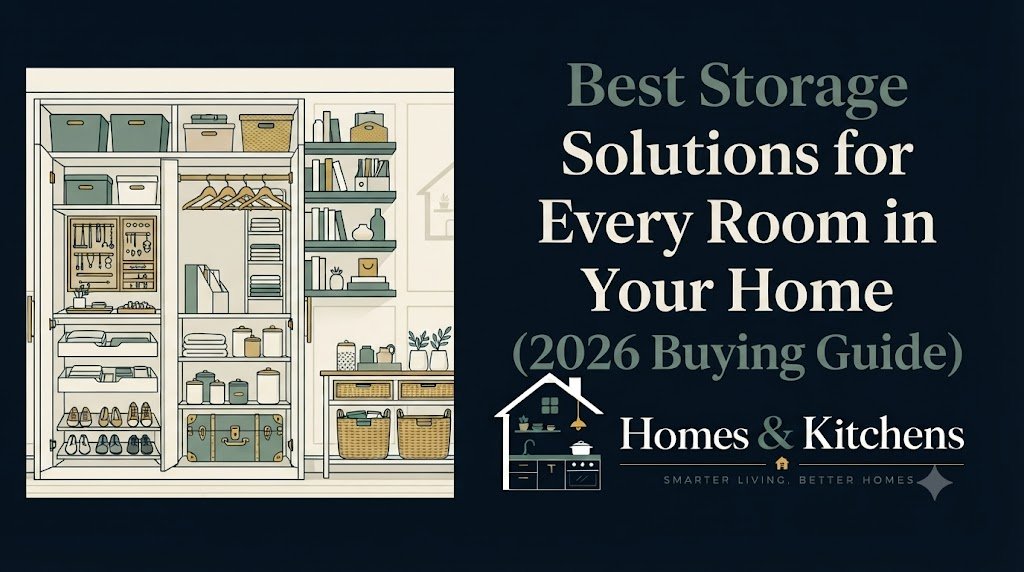 Best Storage Solutions for Every Room in Your Home (2026 Buying Guide)