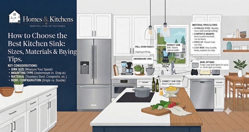 Anatomy of a Kitchen Sink: Understanding Your Options