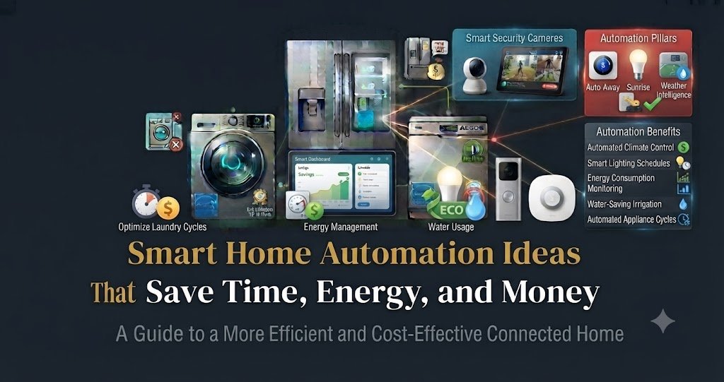 Smart Home Automation Ideas That Save Time, Energy, and Money
