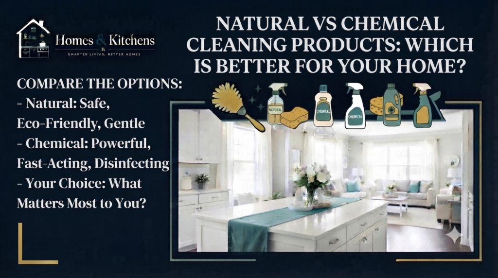 Natural vs Chemical Cleaning Products: Which Is Better for Your Home?