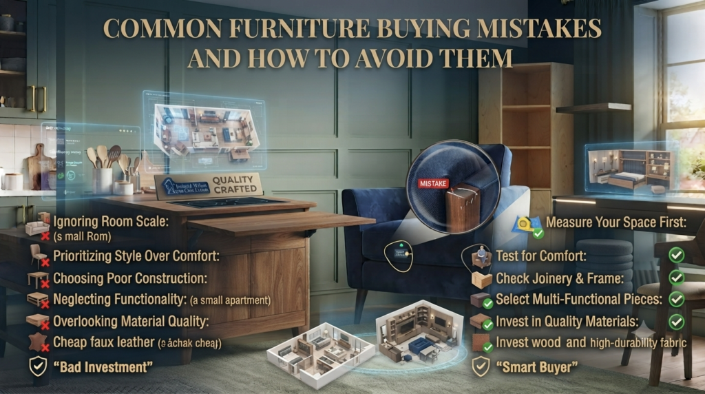 Common Furniture Buying Mistakes and How to Avoid Them