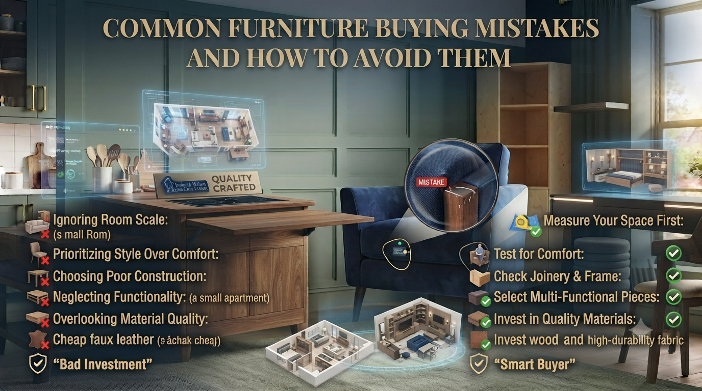 Common Furniture Buying Mistakes and How to Avoid Them