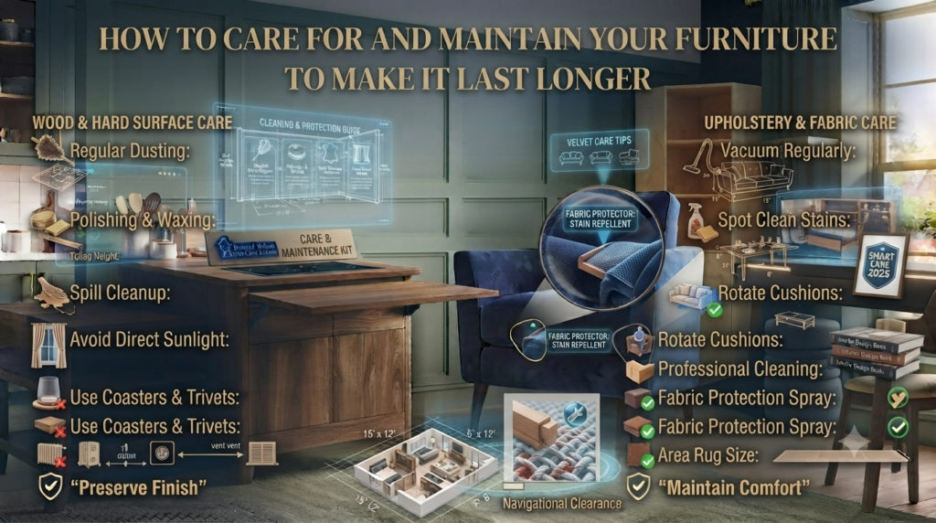 How to Care for and Maintain Your Furniture to Make It Last Longer