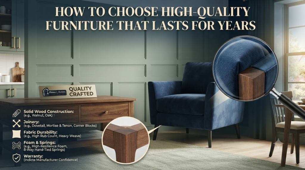 How to Choose High-Quality Furniture That Lasts for Years