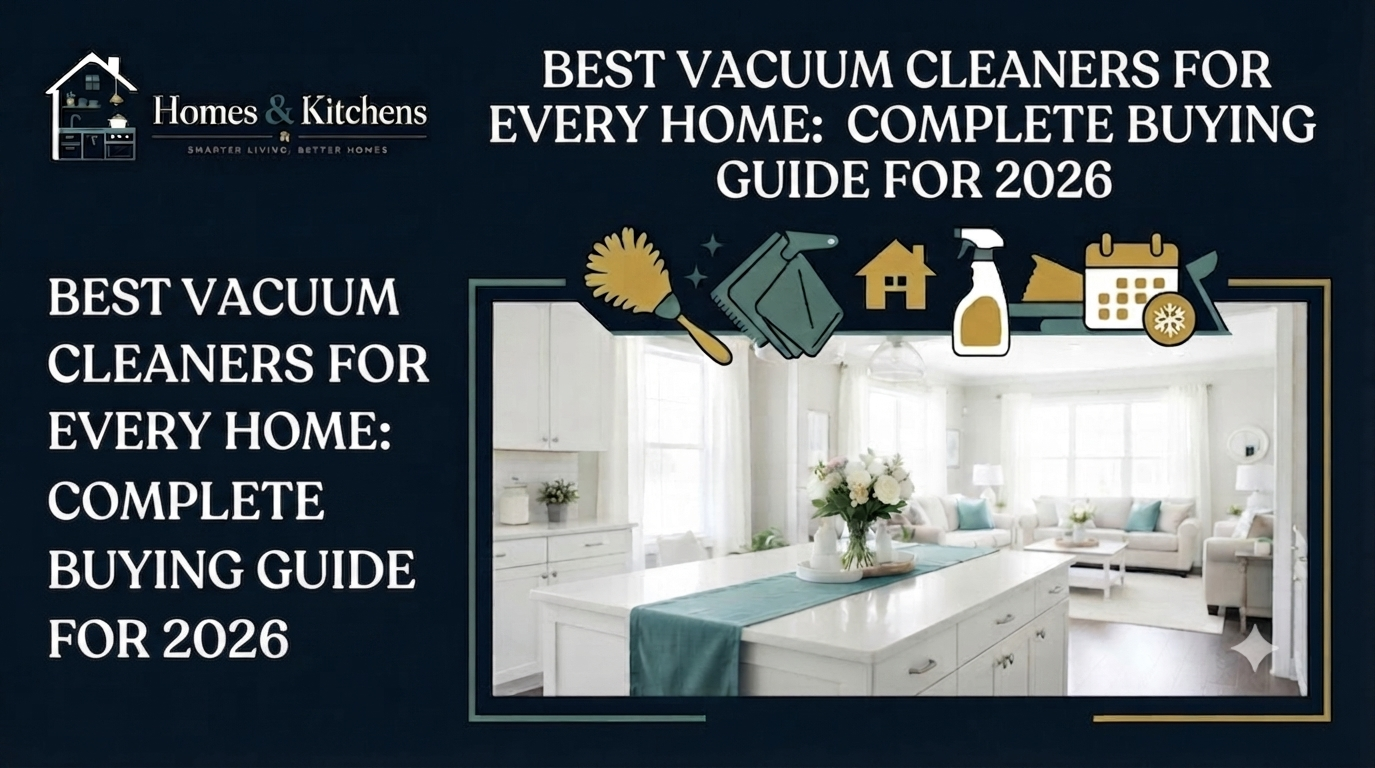 Best Vacuum Cleaners for Every Home: Complete Buying Guide for 2026