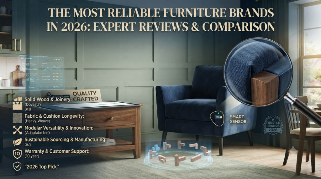 The Most Reliable Furniture Brands in 2026: Expert Reviews & Comparison