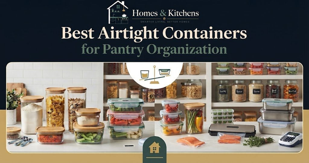 Best Airtight Containers for Pantry Organization