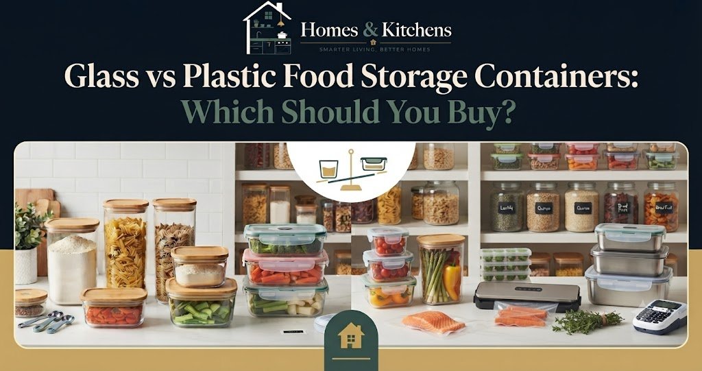 Glass vs Plastic Food Storage Containers: Which Should You Buy?