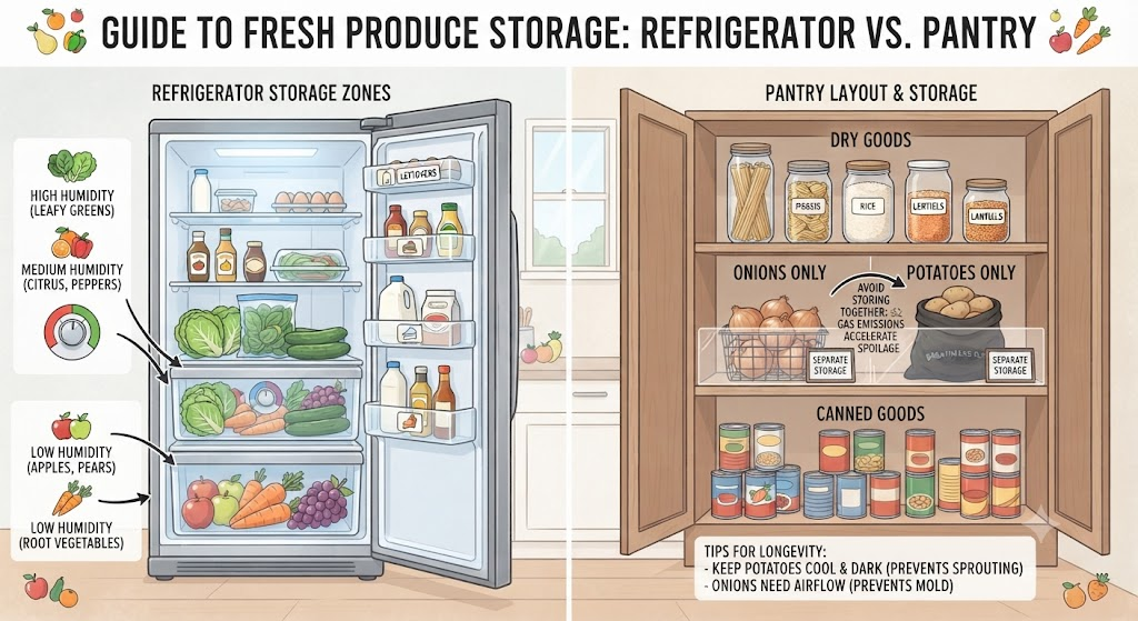 How to Store Fruits and Vegetables to Keep Them Fresh Longer